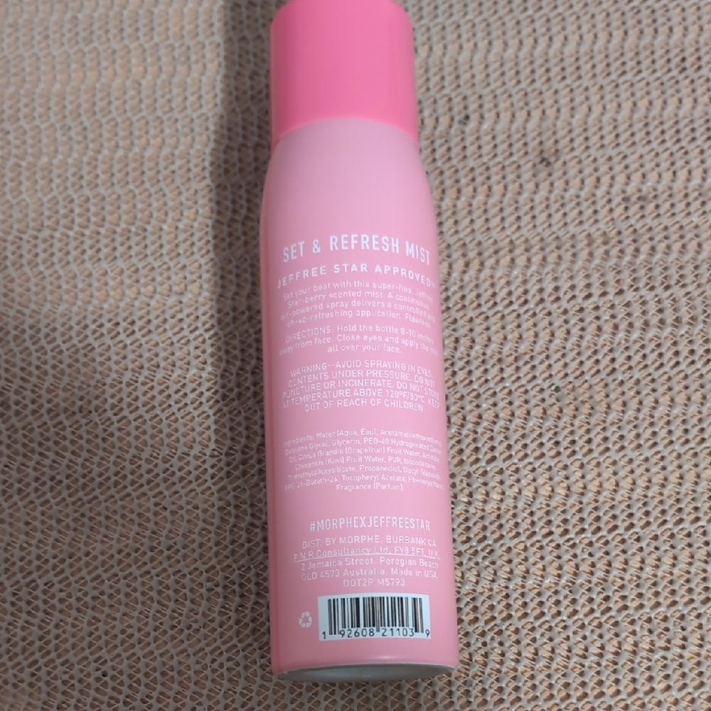 Morphe x Jeffree Star Pink Refresh Mist New - Picture 4 of 4